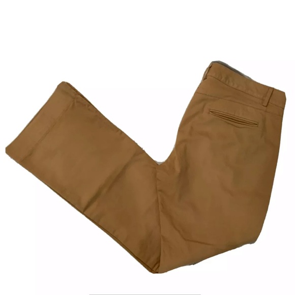 GAP Pants - Gap Slim Boot Cut Stretch Flat Front Bootcut Pants 
Size 8  Camel Tan